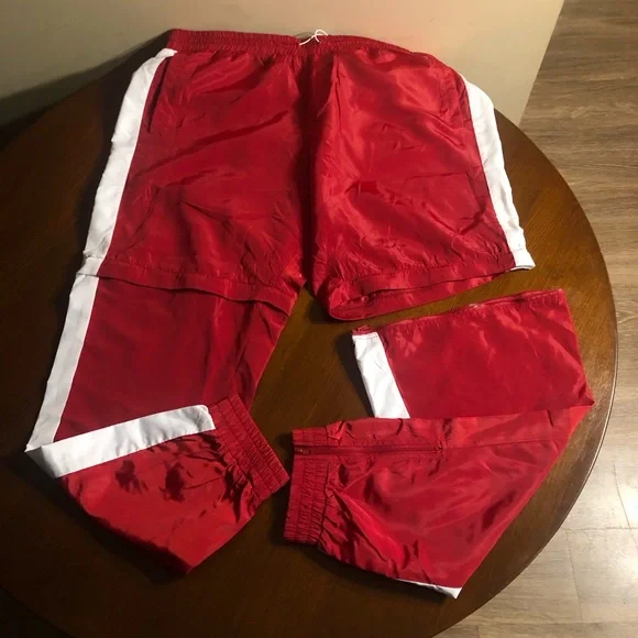 NWT Fashion Nova Brooklyn Track Set - Red/White XXL - Picture 6 of 14